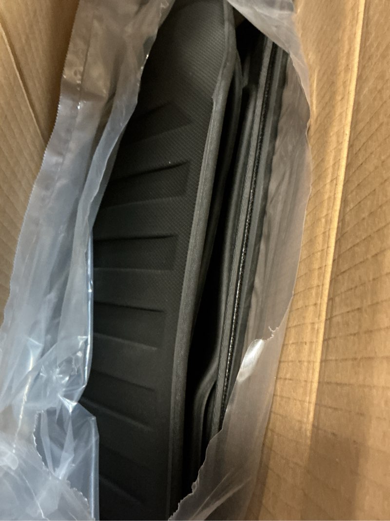 Condition photo showing Good Condition for custom fit floor mats for 2007-2014 ford edge/2007-2015 lincoln mkx, all weather tpe floor liners with trunk mat & backrest protectors, odorless full set interior accessories 1)edge|2007-2014
