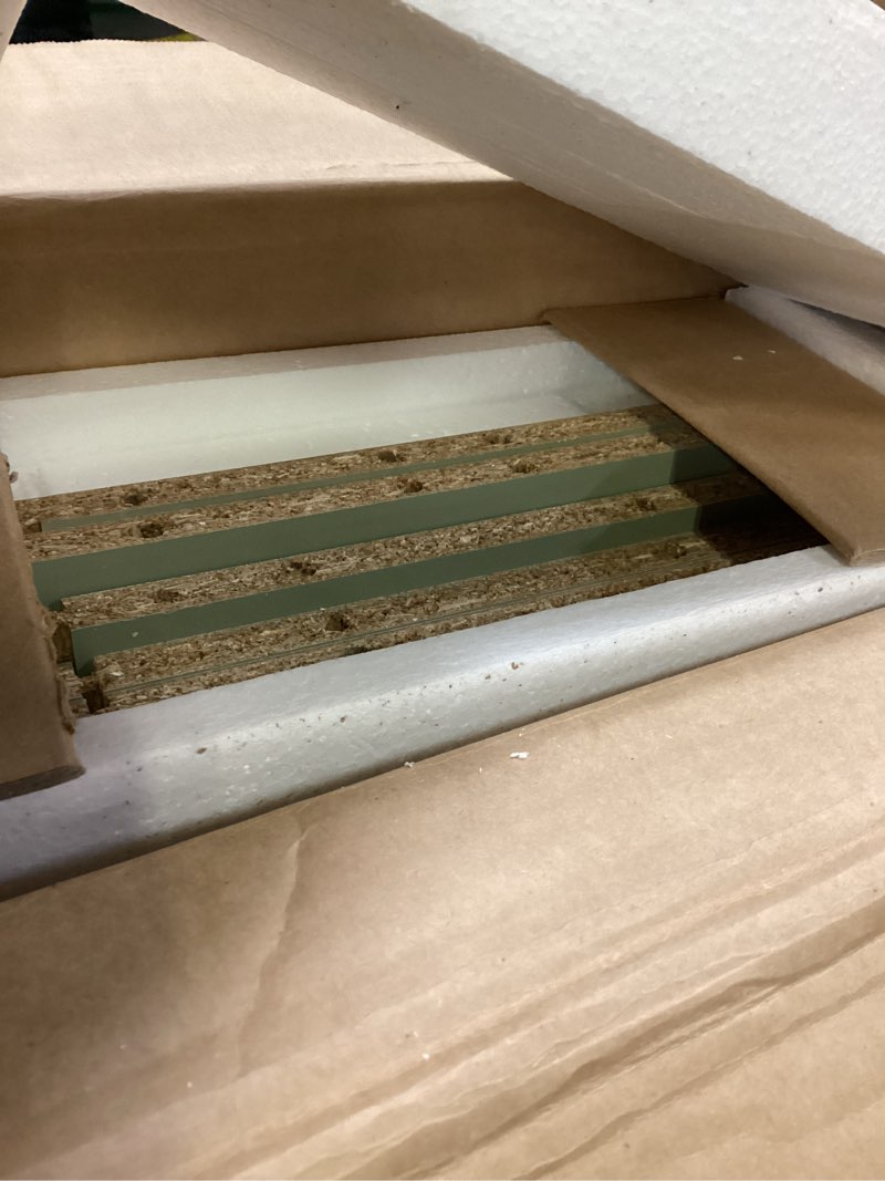 Condition photo showing Good Condition for FACBOTALL 82" Tall Bookshelf, 7-Tier Open Shelves Bookcase, Freestanding Display Storage Shelves, Tall Bookcase Home Decor Furniture for Home Office, Living Room, Bedroom, Green