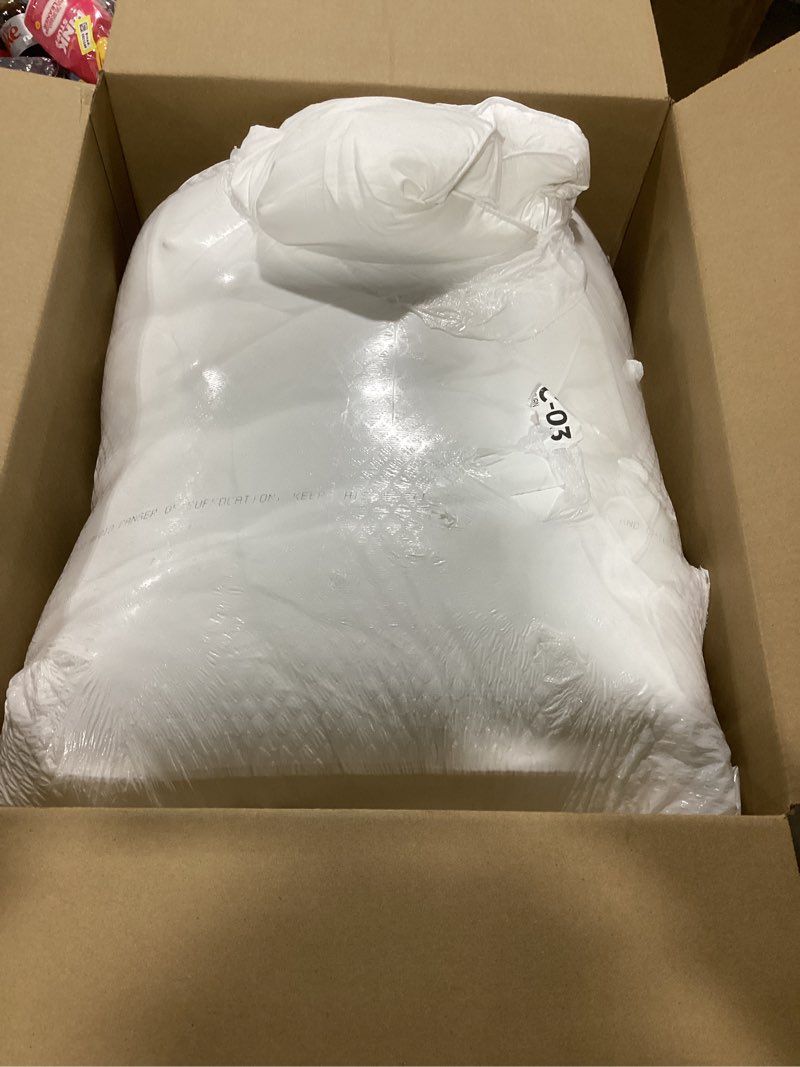 Condition photo showing Good Condition for Mattress Topper Queen for Back Pain, Extra Thick Mattress Pad Cover, Plush Pillow Top, Deep Elastic Pocket, White Queen White