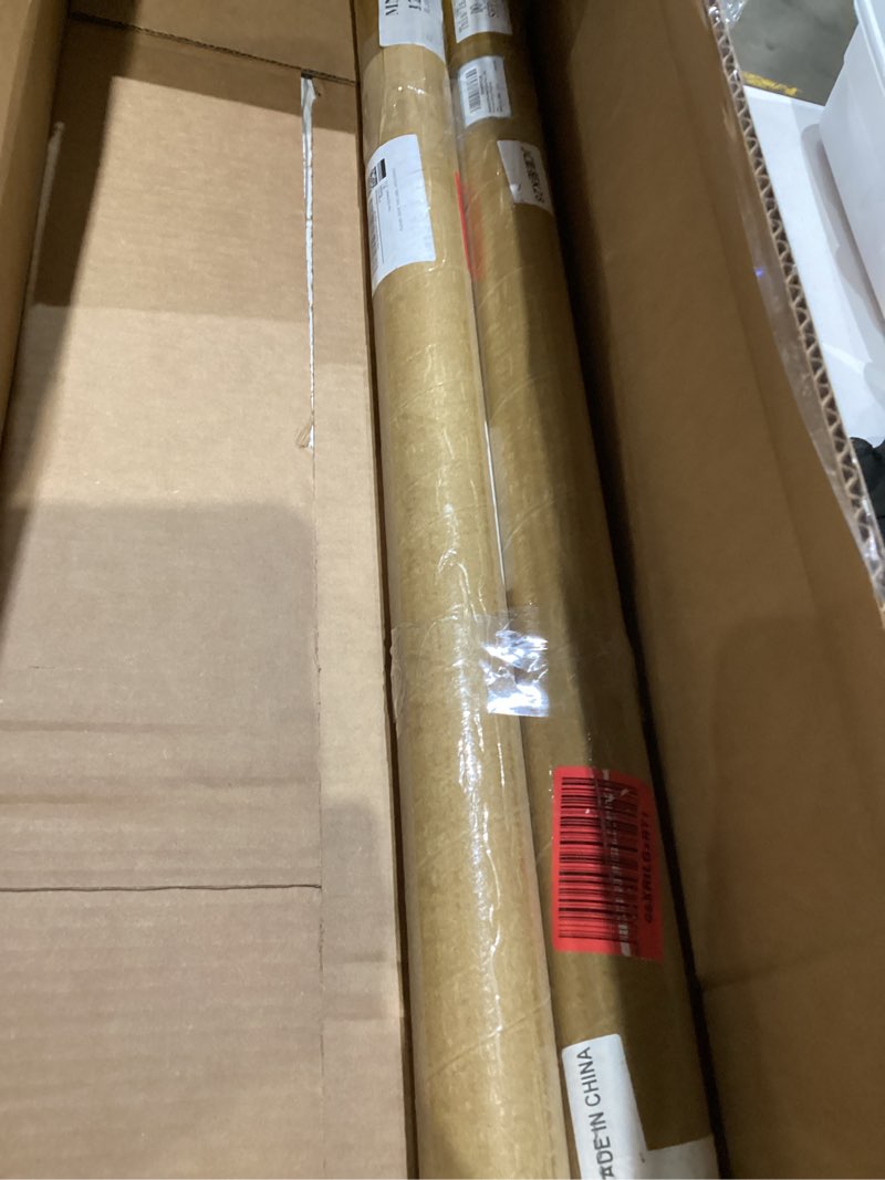 Condition photo showing As Is for sasylvia 10 pcs wall corner protector guards, 1-1/2 x 48 inches avoid scratching scuffs, black vinyl corner trim molding, ease install & cleaning for door countertop furniture cabinet protection 1-1/2 x 1-1/2 x 48 inches black 10