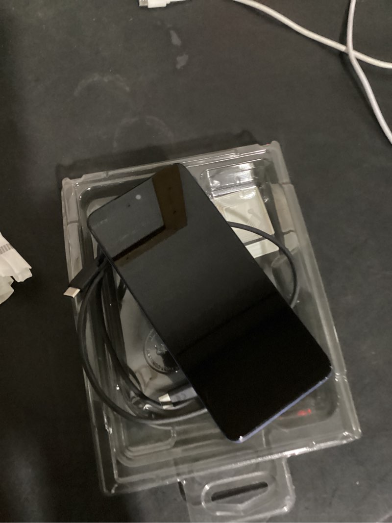 Condition photo showing As Is for doesnt power on straight talk motorola moto g 2025, 5g, 64gb, blue - prepaid smartphone [locked to straight talk]