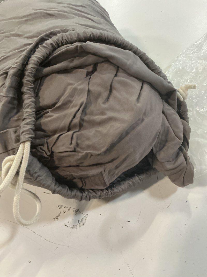 Condition photo showing Good Condition for bamboo duvet cover, king/cal king, stone