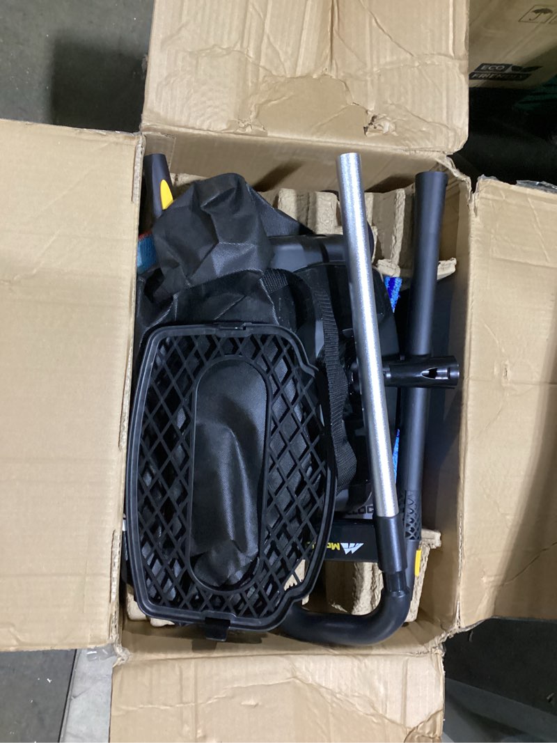 Condition photo showing As Is for mcculloch mc1385 deluxe canister steam cleaner, 2-hour runtime, chemical-free, 23 accessories: mop head, brushes & more - built for home, tile, carpet, furniture, & personal car detailing