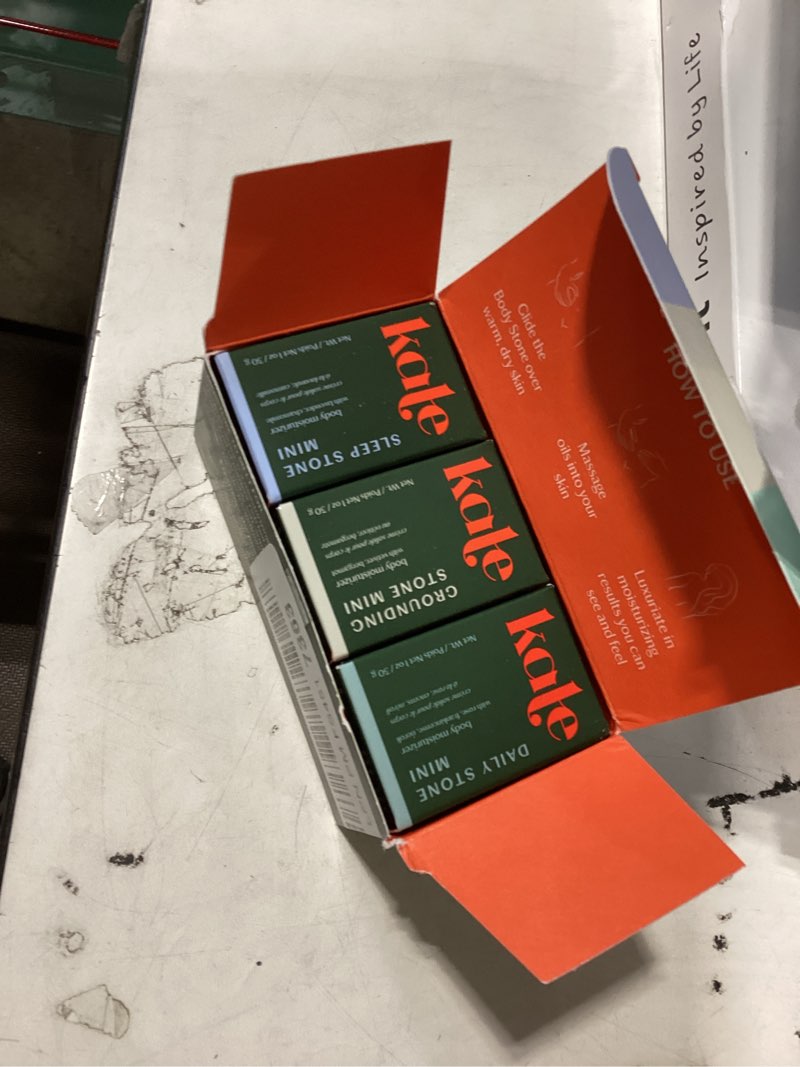 Condition photo showing New/Like New for similiar productkate mcleod the scent discovery set - mini lotion bar trio for discovery and gifting