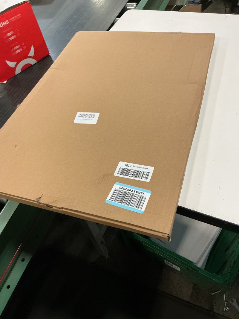 Condition photo showing New/Like New for kinlink a2 picture frame, natural solid wood frame with acrylic plexiglass 16.5 x 23.5 frame for pictures a3 with mat or a2 without mat, wall mounting display photo frame 1 pack natural a2