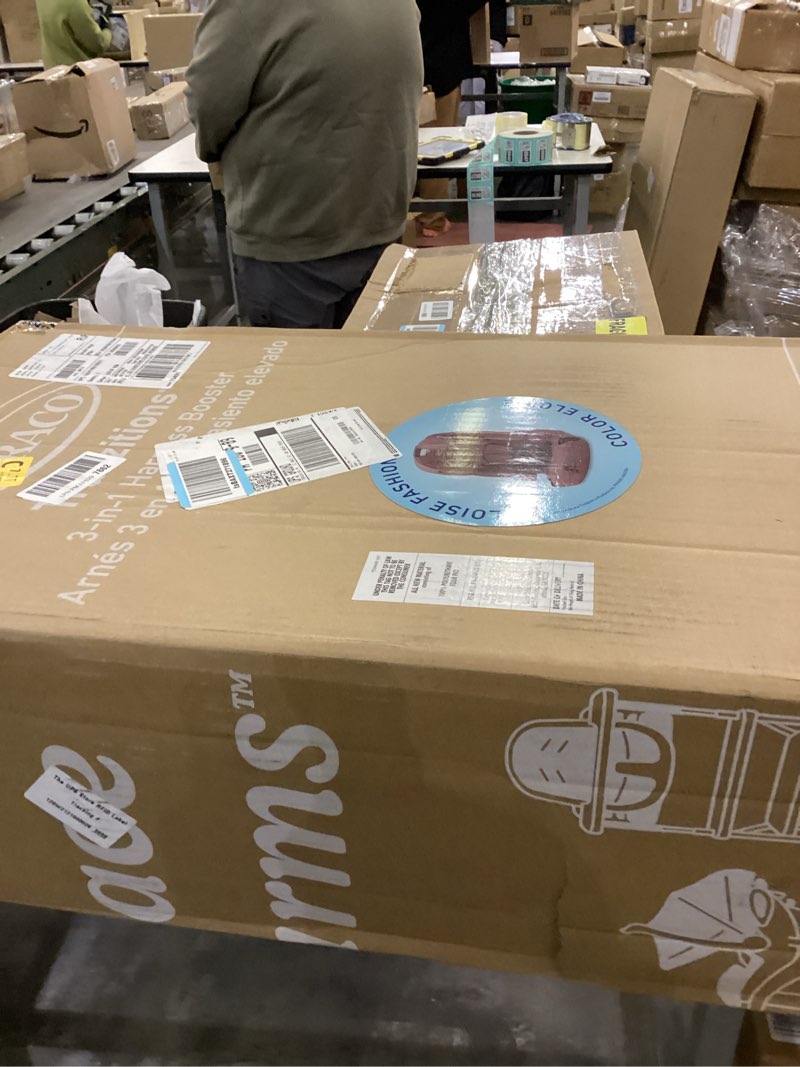 Condition photo showing As Is for Graco Tranzitions 3-in-1 Harness Booster Car Seat, Forward Facing Car Seat, Highback, to Backless Booster, Eloise Eloise 2.0