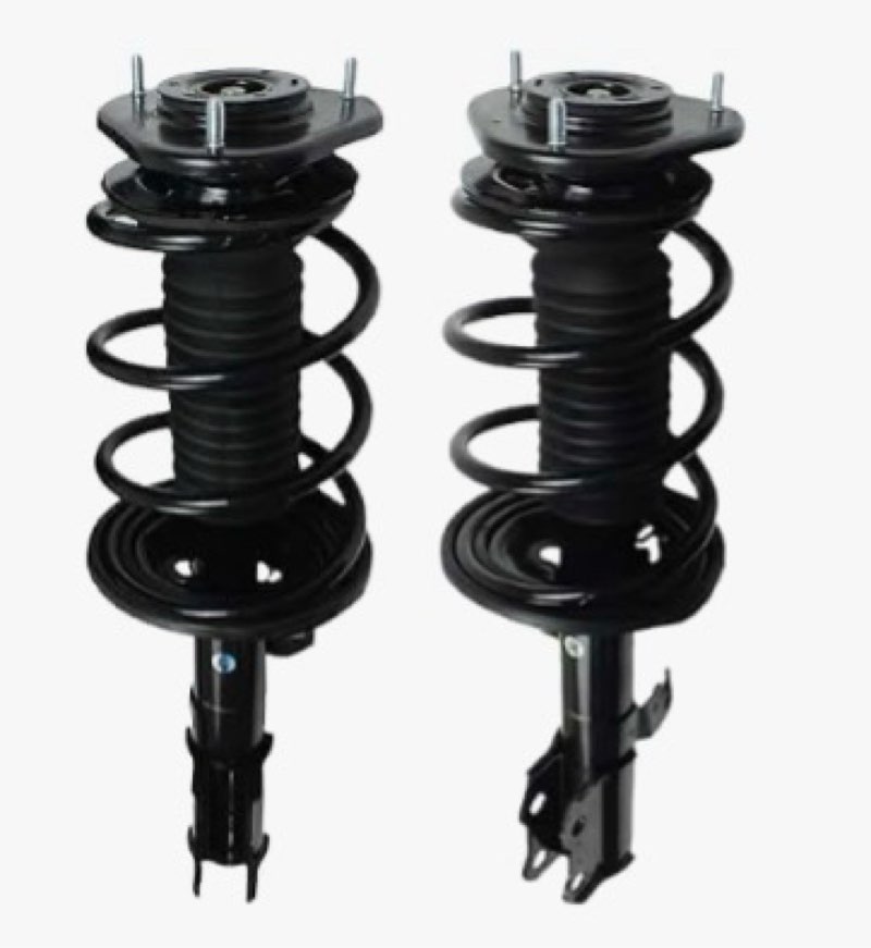 Saitourne 2X Front Struts Shock Absorber Assembly w/Coil Springs Replacement for Toyota Corolla 2003