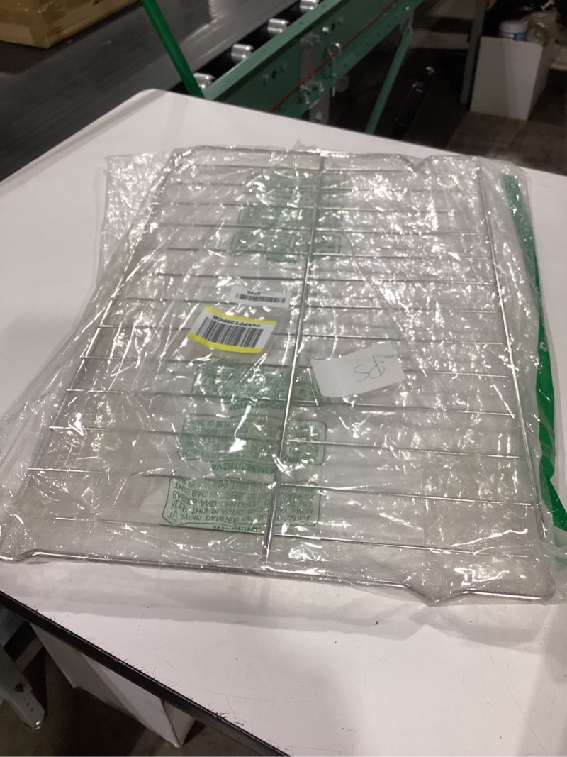 Condition photo showing As Is for [upgraded] oven rack w10256908 for whirlpool/jenn-air range, replaces w10138079, 3195710, w10179196, 24 x 15-3/4 inches (1 pack)