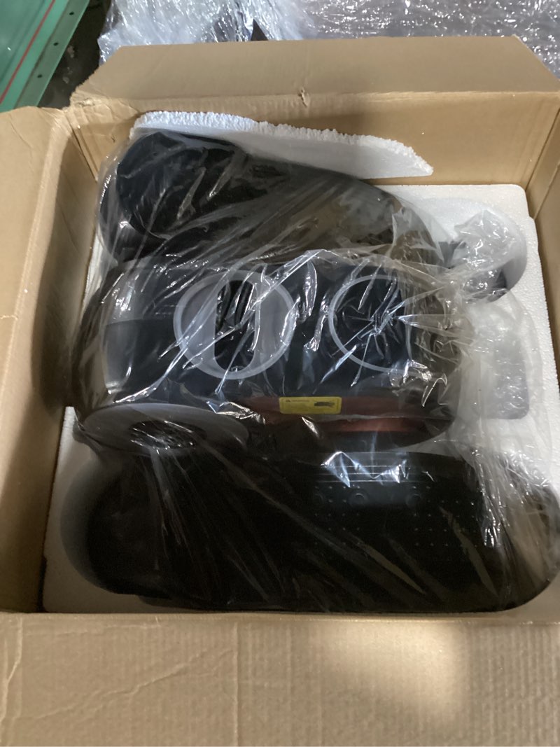 Condition photo showing New/Like New for merach under desk elliptical machine, leg exerciser while sitting for seniors with 12-speeds & remote control, quiet portable electric seated pedal exerciser machine for home office