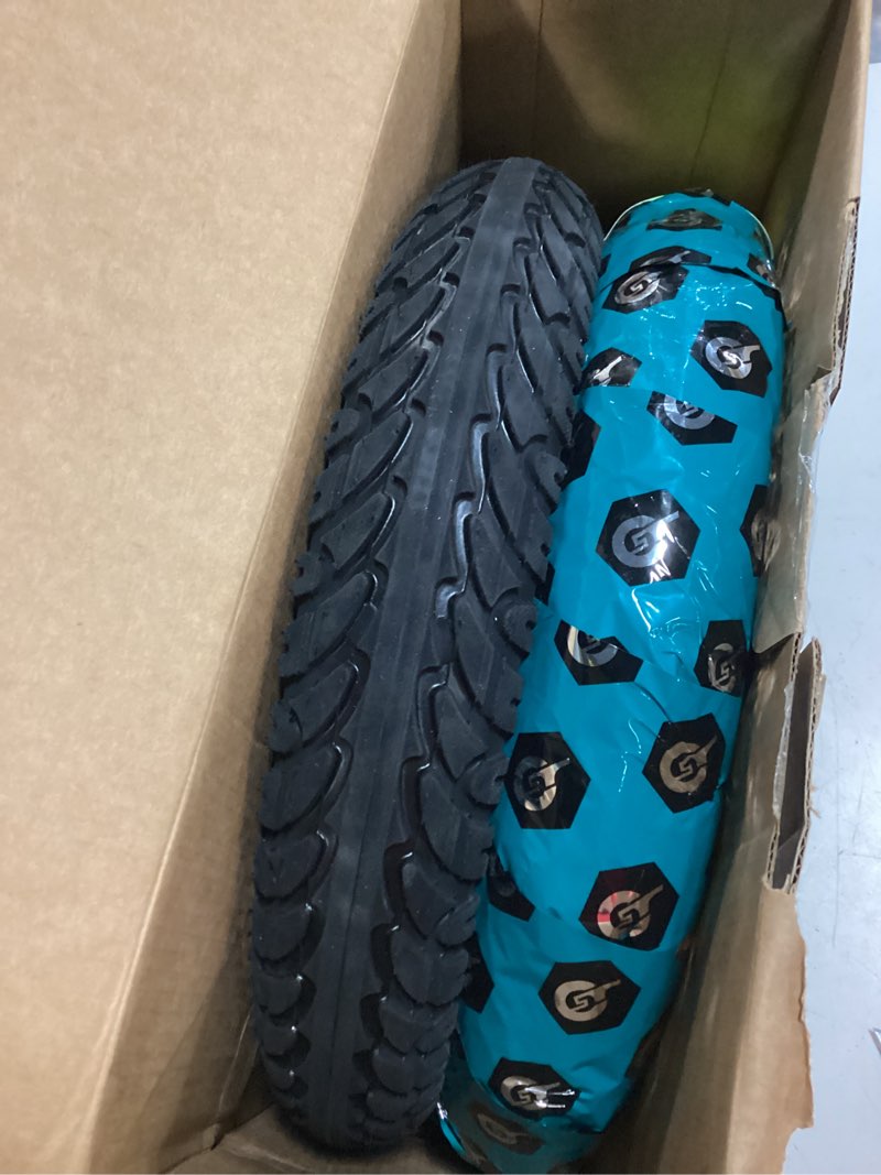 Condition photo showing Good Condition for 12 1/2 x 2 1/4 replacement tire and inner tube, 12.5x2.25 tube with cr202 angled valve stem, 12-1/2 x 2-1/4 tyre fit for electric scooter razor pocket mod, currie, schwinn, gt, izip, ezip(2 sets)