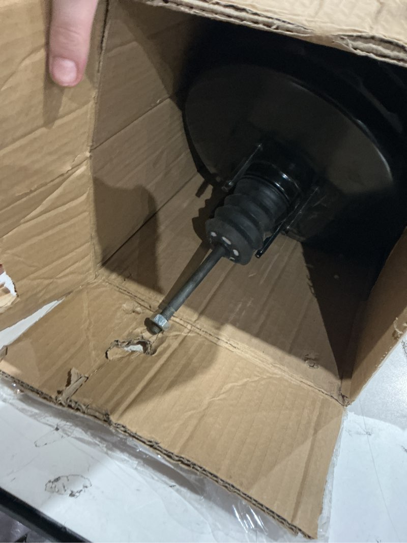 Condition photo showing As Is for a-premium vacuum power brake booster compatible with toyota tundra 2007-2017, sequoia 2008-2017, without master cylinder
