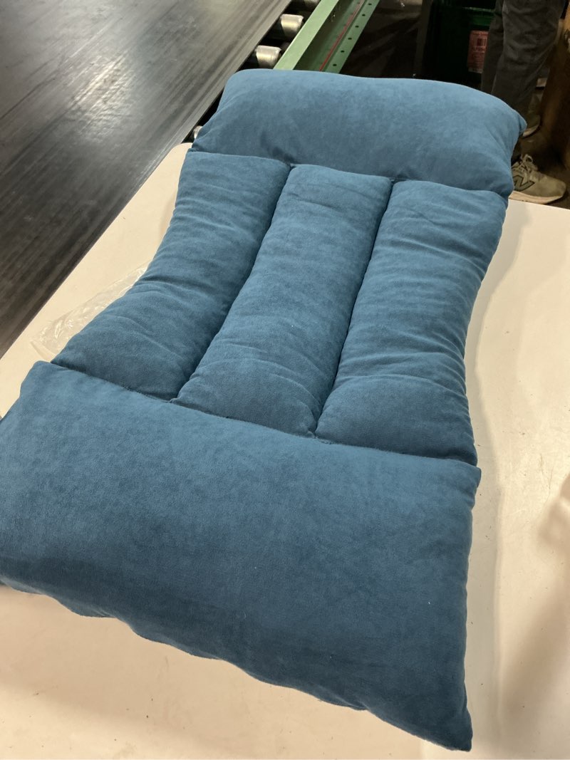 Condition photo showing Good Condition for lateral support for wheelchair back support cushion for pressure relief folding pads improving better posture sitting assist wedge for elderly disabled stroke patients in recliner wheelchair