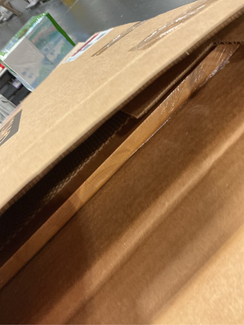 Condition photo showing Good Condition for camco oak accents camper/rv silent top stovetop cover | features solid oak-finish hardwood w/non-toxic finish & 4 non-slip rubber feet | includes flexible cutting mat | 19.5” x 17” x .75” (43521) oak stovetop cover