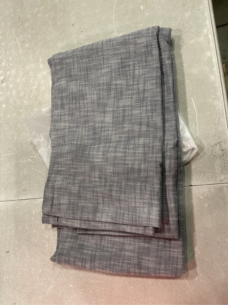 Condition photo showing Good Condition for textured cotton curtain 48 in x 84 in