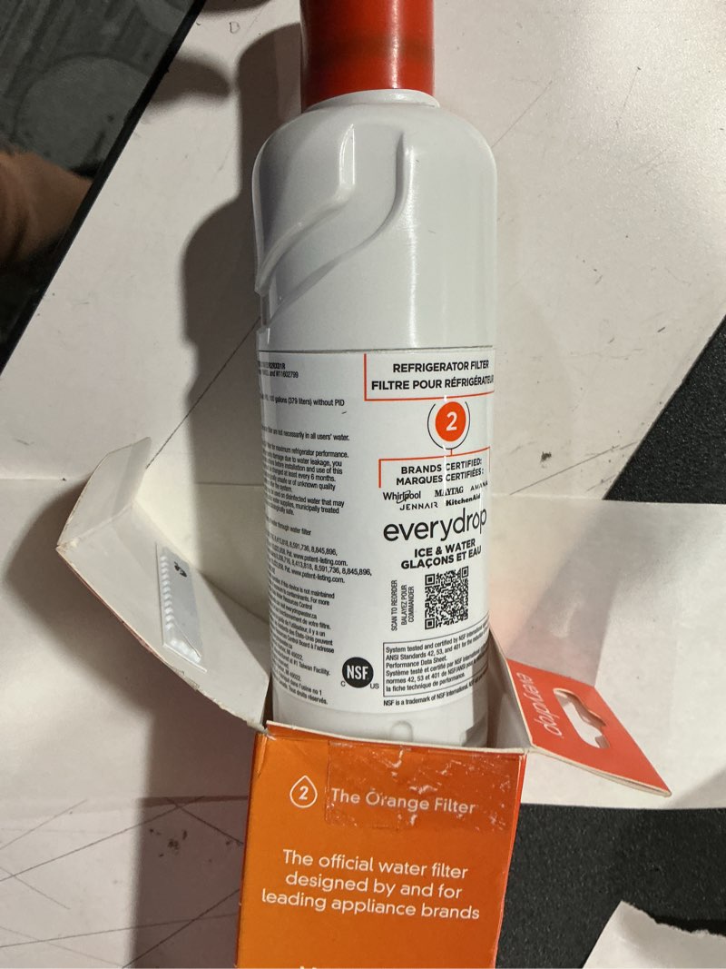 Condition photo showing Good Condition for everydrop by whirlpool ice and water refrigerator filter 2, edr2rxd1, single-pack 1 pack