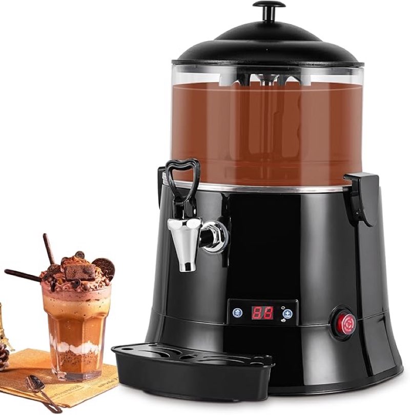 YUCHENGTECH 5L Commercial Hot Chocolate Machine Maker and Dispenser - Beverage Warmer for Heating Co