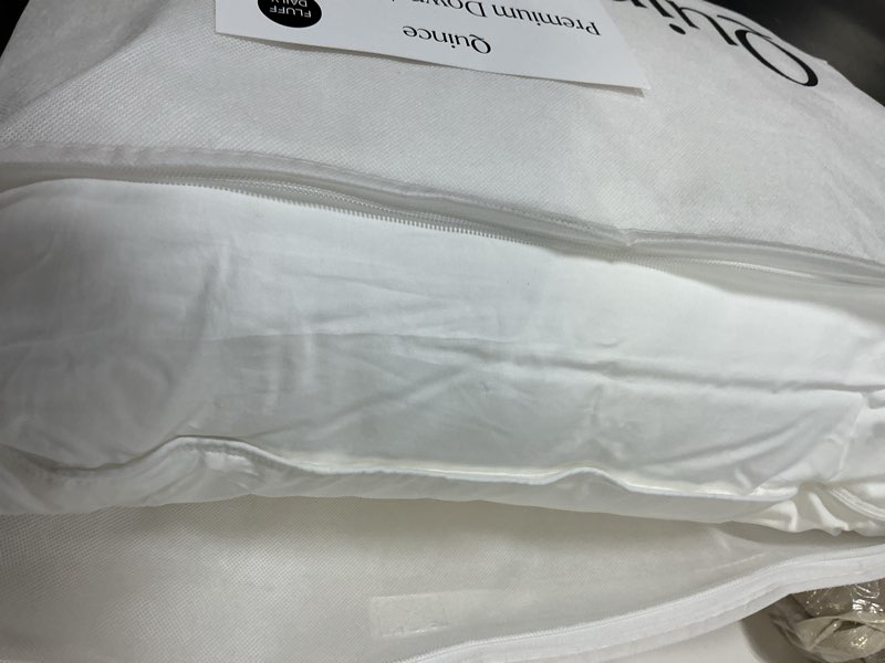 Condition photo showing Good Condition for quince premium down alternative pillow stanfard soft medium 