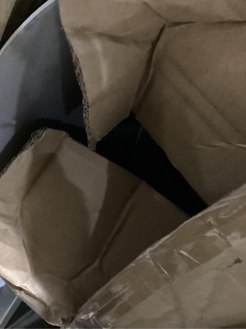 Condition photo showing As Is for OmySalon 3ft. x5ft. Salon Anti Fatigue Mat for Hair Stylist, 5/8" Thick Barber Floor Mat with Round Cutout Under Styling Chair, Anti-Slip Design Gold & Teal