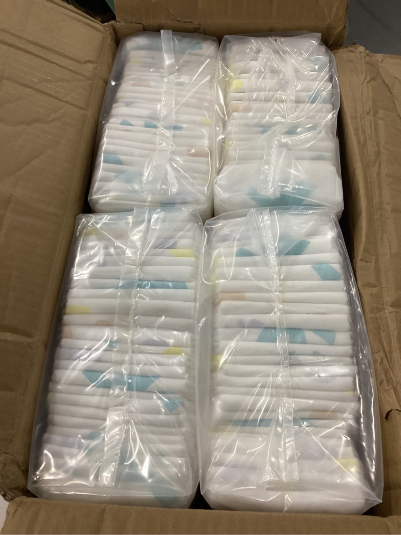Condition photo showing Good Condition for Evolur Snuggle Bum Baby Diapers - Size 1, 216 Count, for Newborns (6.6 lbs - 13 lbs), Ulta Absorbent Diapers Newborn Baby