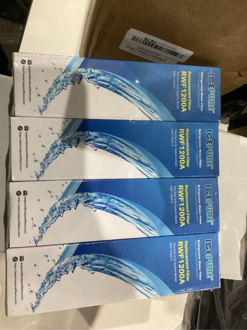 Condition photo showing New/Like New for ICEPURE 46-9690 ADQ36006101 Replacement for LG LT700P, Kenmore Elite 9690 ADQ36006102, RFC1200A RWF1200A WSL-3 LFXS24623S LFXS30766S LFXC24726D LFXC24726S ADQ36006101-S Refrigerator Water Filter,4PACK Chlorine, Odor Removal 4 Count (Pack of 1)