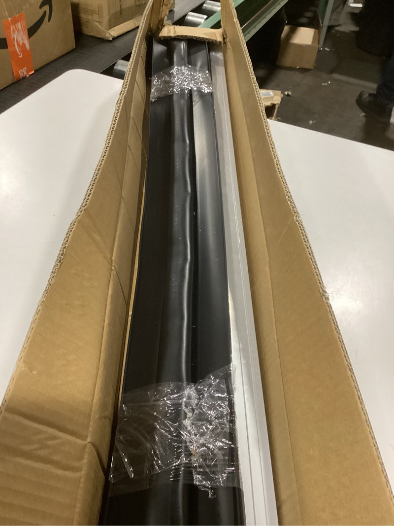 Condition photo showing Good Condition for Gaahing Heavy Duty Garage Door Bottom Seal Strip with Pre-drilled Aluminum Track Retainer Base Kit, Universal Weather Stripping Combination, Impact Buffer Sealing Weatherstrip (9.8FT, Black) 9.8 FT Black