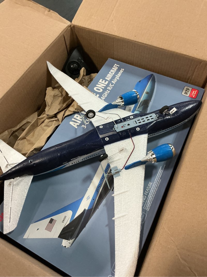 Condition photo showing As Is for qf008 787 remote control fixed-wing aeroplanes aircraft for 14y+ beginners expert boeing 787 three-channel high-flying 1000 meters special connection roll epp hobby rc plane