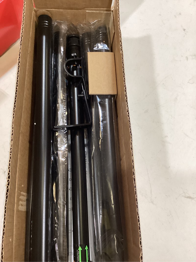 Condition photo showing Good Condition for yafex curtain rods 32-84 inch, heavy duty 1 inch adjustable curtain rod for windows, black long window treatment rods, modern design, easy installation 32" to 84" black