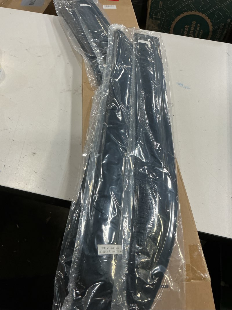 Condition photo showing New/Like New for window visors rain guards for mitsubishi eclipse cross 2018-2025 side window deflectors vent visor sun shades suv accessories 4pc smoke tinted for mitsubishi eclipse cross 2018-2024