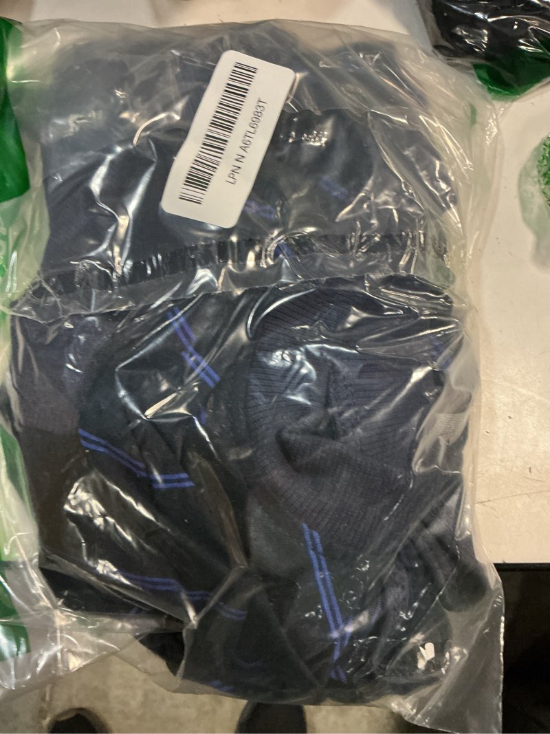 Condition photo showing As Is for Kuoser Dog Surgery Recovery Suit, Soft Breathable Dog Recovery Suit for Female Spay Male Nueuter, Anti Licking Puppy Onesie Pet Surgical Suit for Dogs Abdominal Wounds Skin Disease, Blue Strips XL X-Large (Back: 20.1" - 24.8"; Weight: 42 - 75LB) Blue Strips