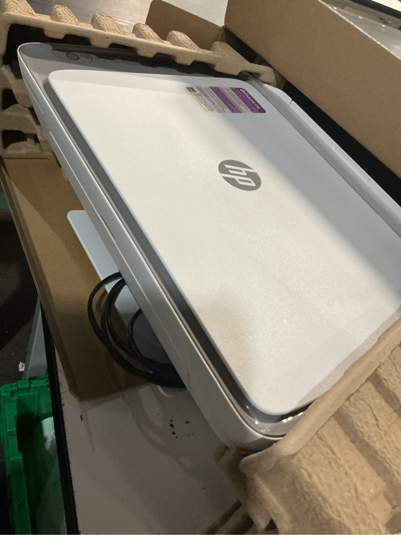 Condition photo showing Good Condition for hp deskjet 2827e wireless all-in-one color inkjet printer, scanner, copier, best-for-home, 3 month instant ink trial included, ai-enabled (6w7f5a)