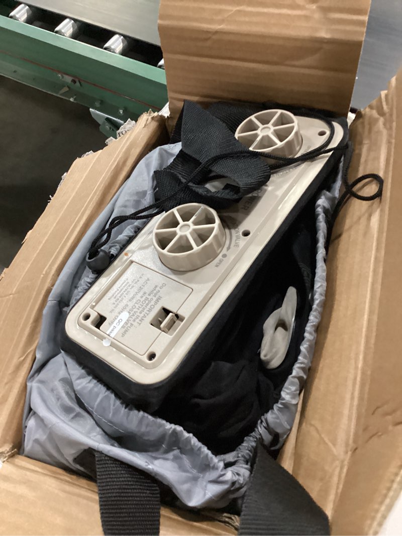 Condition photo showing Good Condition for King Koil Luxury Air Mattress Queen with Built in Pump, Integrated Premium Pillow Inflatable Airbed for Guests, Camping & Home (Manufacturer Warranty) Black Queen 20"