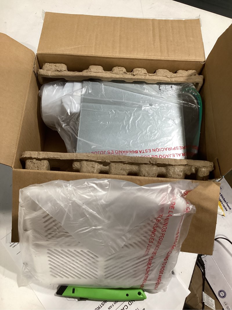 Condition photo showing Good Condition for tech drive very quiet bathroom exhaust fan - 70 cfm, 2.0 sone, no attic access needed, energy star certified, easy to install,3-inch duct, ceiling mounted for bathrooms up to 75 sq. ft, white 70 cfm 2.0 sone new version