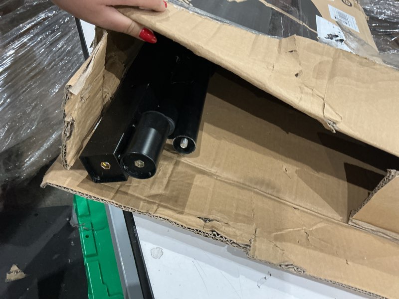 Condition photo showing As Is for vivohome 360 rotatable hot tub safety handrail, height adjustable 34.7'' to 63'', slide-under base spa step handle 600 lbs load/rubber sponge for indoor outdoor 63 inch height
