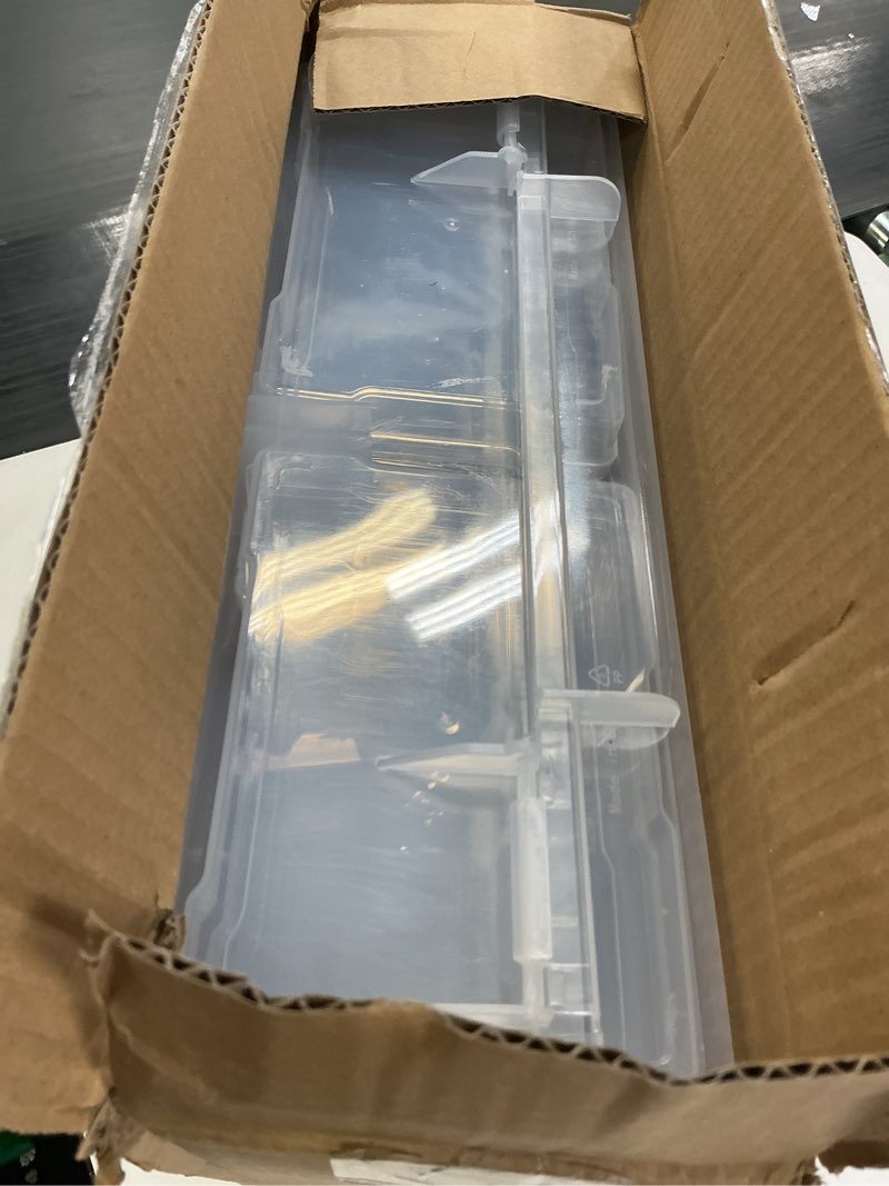 Condition photo showing Good Condition for novelinks Transparent 4" x 6" Photo Organizers and Photo Storage Box with Handle, 16 Inner Photo Cases, Portable Picture Organizers & Photo Storage Containers (Clear) Clear Clear