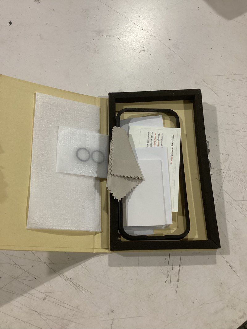 Condition photo showing Good Condition for mothca 2 pack matte glass screen protector for iphone 17 [6.3 inch] + 2 pack camera lens protector, anti-glare & anti-fingerprint case friendly tempered glass, bubble free, smooth as silk iphone 17-6.3 inch