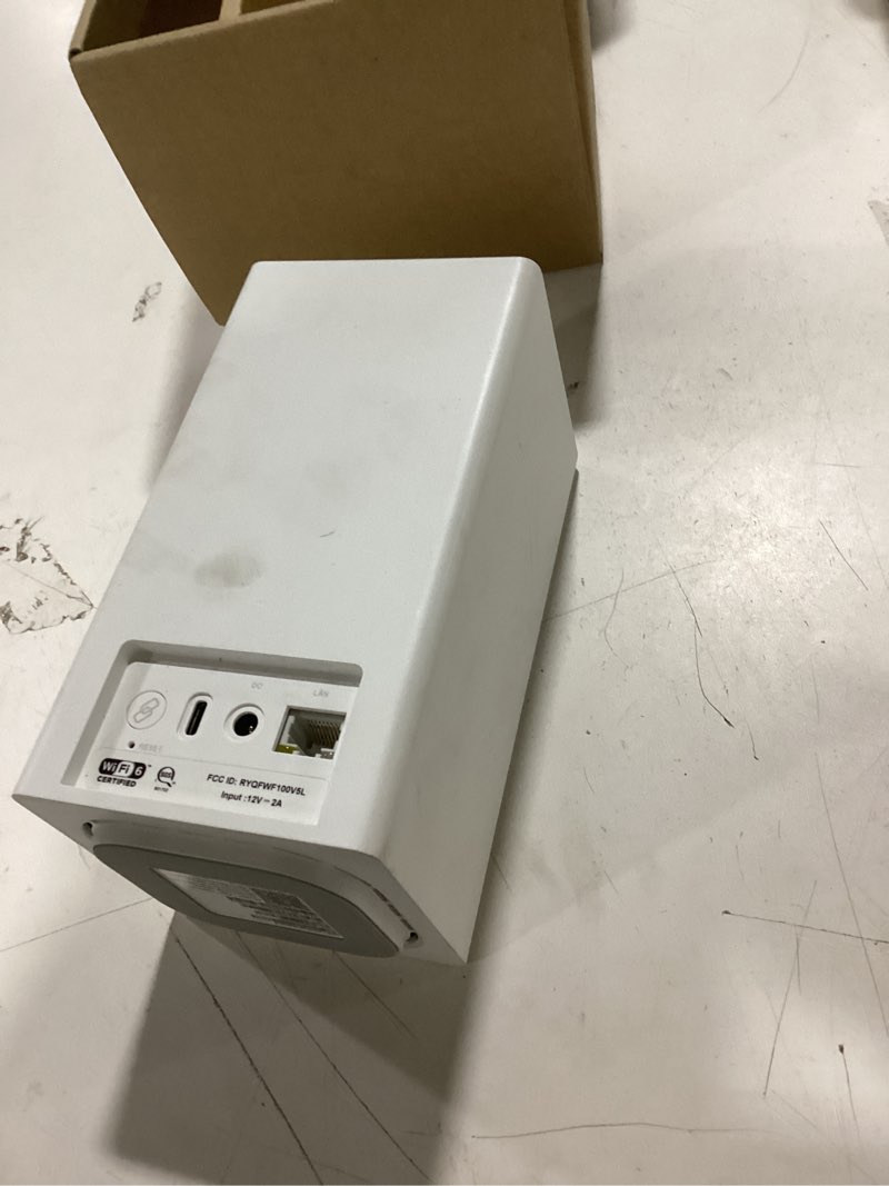 Condition photo showing As Is for home internet router