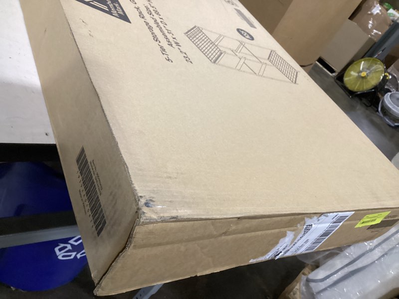 Condition photo showing New/Like New for member's mark 5-tier storage tote rack, 23.2"w x 31"d x 69.5"h