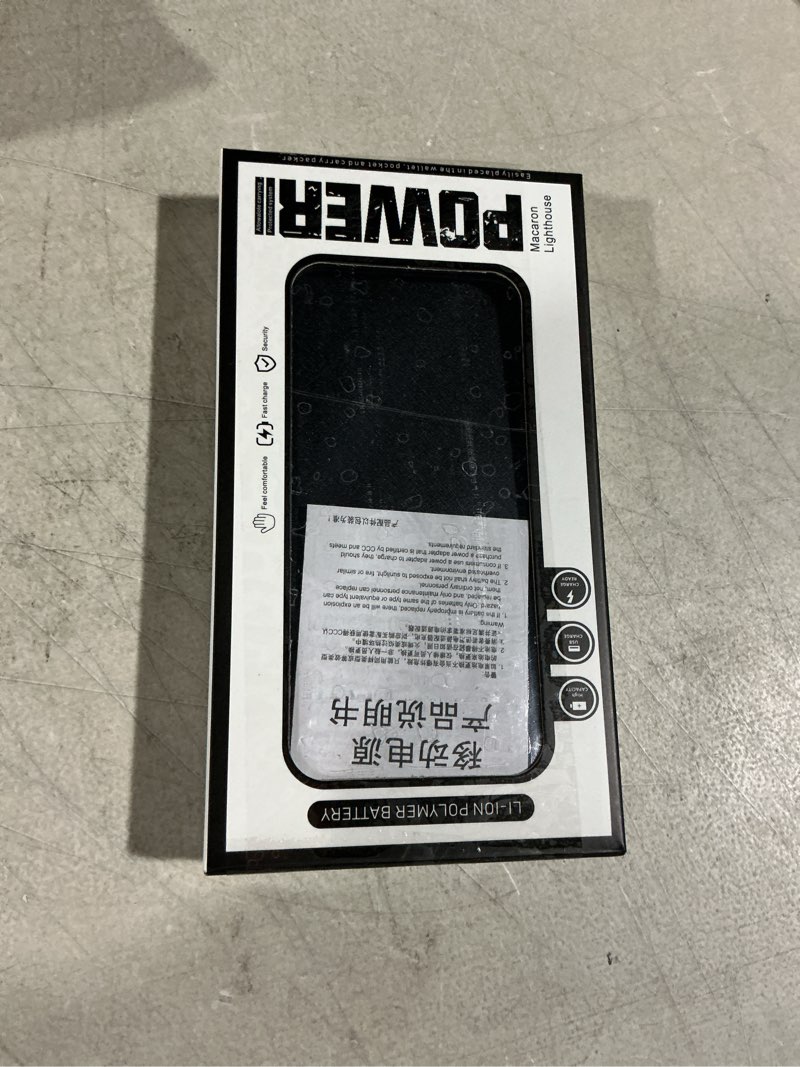 Condition photo showing As Is for portable charger 10000mah power bank with pd 22.5w fast charging, usb c in&out external battery pack, portable cell phone charger compatible for iphone17 16 15 14 /pro/pro max/plus android