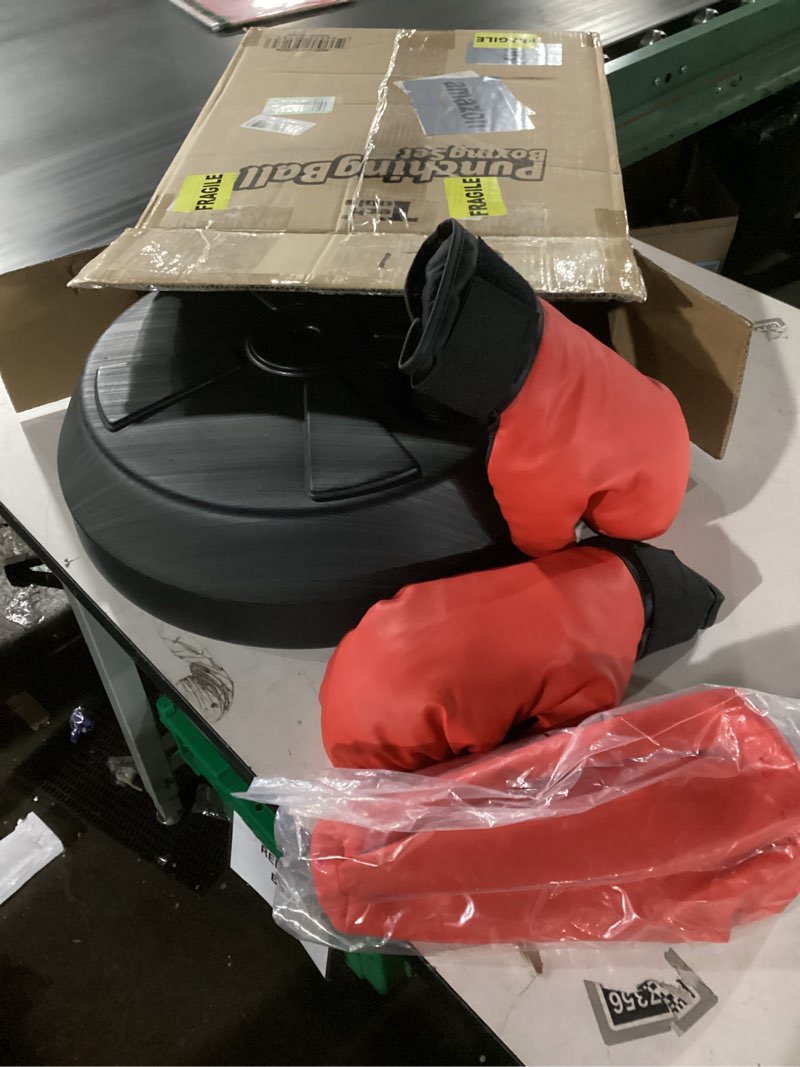 Condition photo showing Good Condition for TechTools Punching Bag with Stand, Boxing Bag for Teens & Adults - Height Adjustable - Speed Bag for Training, Boxing Equipment, Stress Relief & Fitness