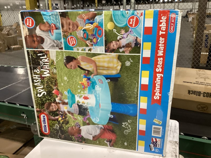 Condition photo showing New/Like New for little tikes spinning seas water table