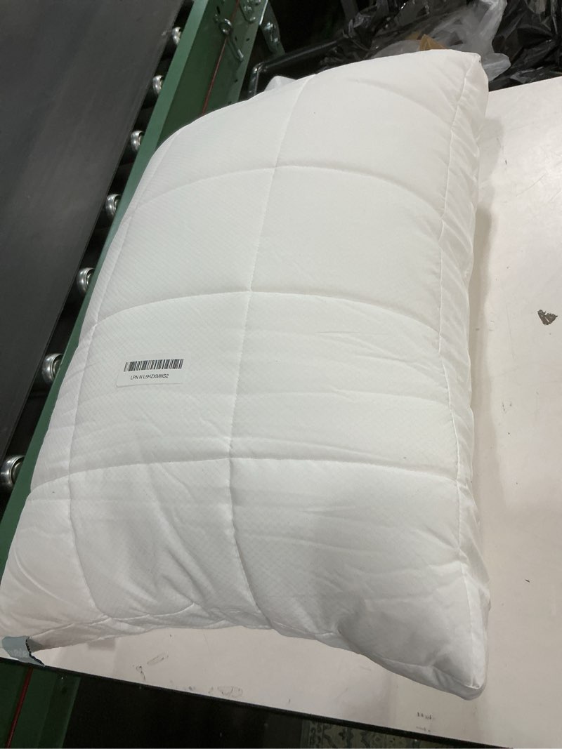 Condition photo showing Good Condition for Nuzzle Cooling Adjustable Pillow Queen Size for Side Sleepers, Luxury Bed Pillow Hotel Collection - Best Adjust Height Soft Firm Pillow for Back, Stomach or Side Sleepers