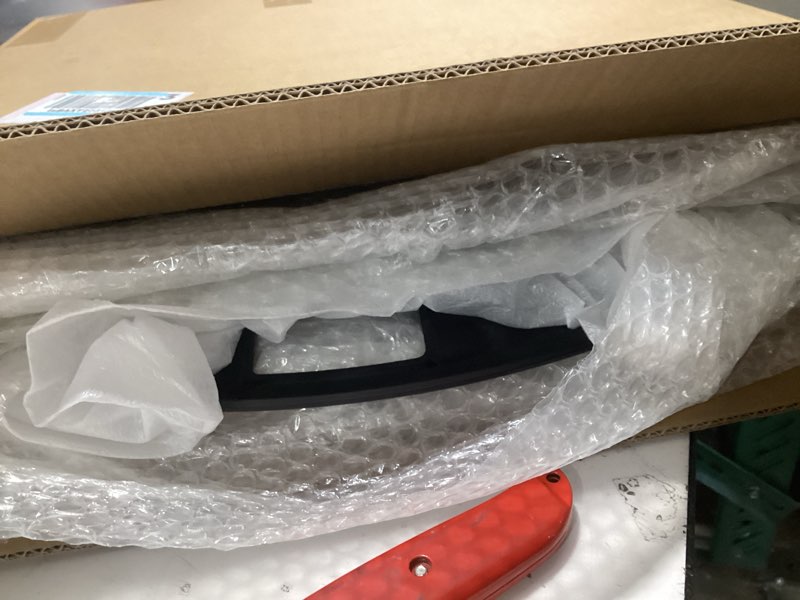 Condition photo showing Good Condition for model y rim protector 20 inch helix 2.0 2025 2026, 20" matte black wheels rim protector compatible with tesla model y accessories 2025 2026 (refreshed juniper only) 20"-model y juniper matte black