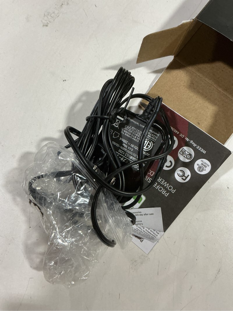 Condition photo showing Good Condition for VHBW 9V Charger for Only Black Decker LI2000 Type 1(Not Fit for Type 2/3) Cordless Screwdriver BDSC20C BDCS40G LI3100 for Black+Decker Charger Cord (Not for 3.6V 7.2V 15V 23V,Please Check Port)