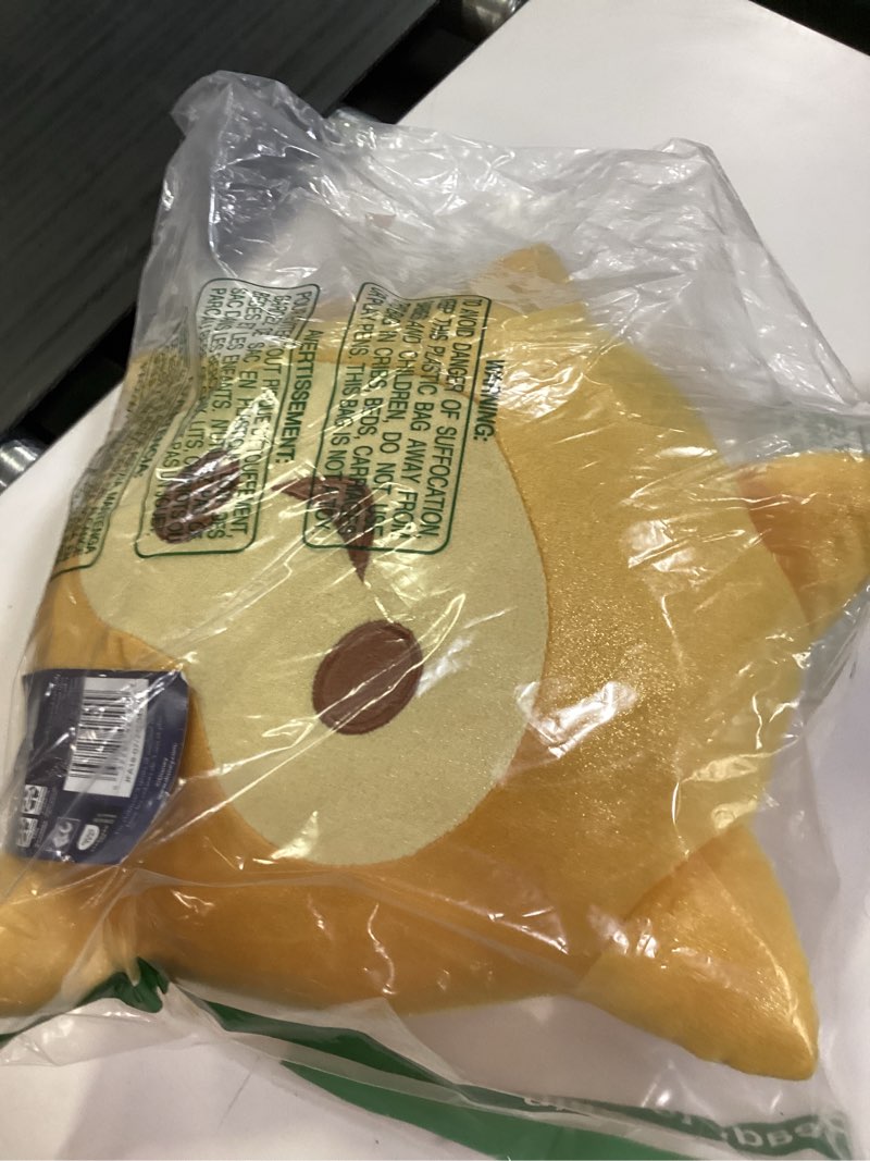 Condition photo showing Good Condition for disney wish star plush pillow buddy - super soft character pillow with sparkles - polyester microfiber, 14 inches yellow - star