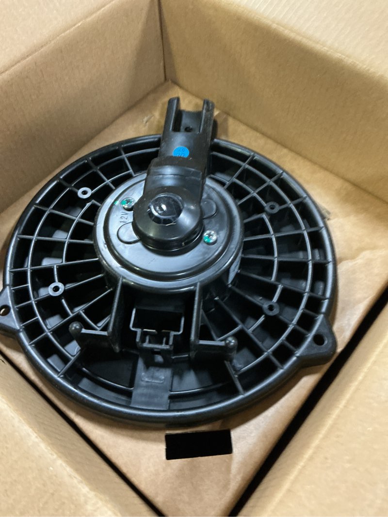 Condition photo showing Good Condition for front hvac heater blower motor assembly for 2005-2010 honda odyssey 2005-2012 acura rl 2006-2007 honda ridgeline air conditioner with fan cage, for 700192