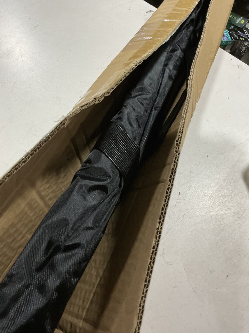 Condition photo showing As Is for 2 pcs foam padded sticks martial arts training stick, foam padded practice bar with carrying bag for safe practice training martial arts and karate red and blue 3.94 ft