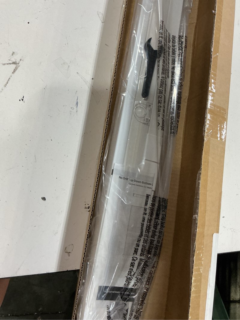 Condition photo showing New/Like New for lazblinds upgraded top down bottom up (tdbu) honeycomb blinds, no drill no tools easy install cordless cellular shades for windows 31" w x 48" h, white - light filtering light filtering - white 31"w x 48"h