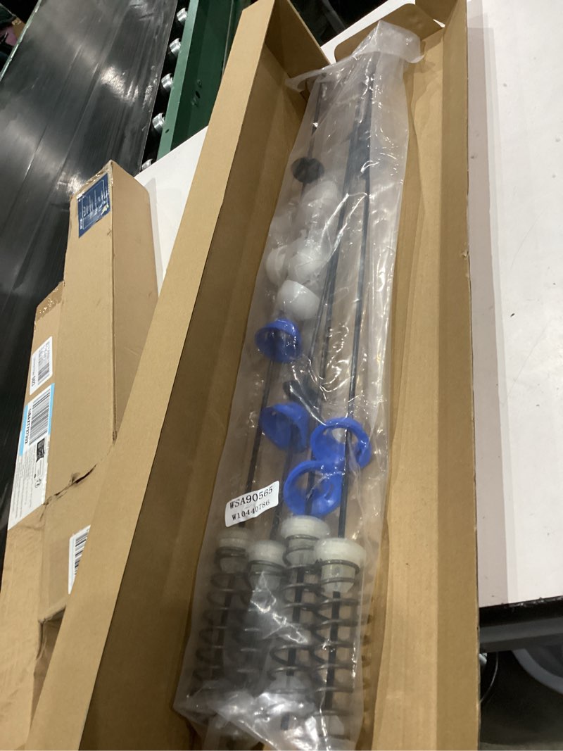 Condition photo showing As Is for Upgraded MVWB880BW0 WTW8200YW0 Washer Suspension Rods, Fit for Whirlpool Maytag Washer WTW8900BC0 WTW8800YC1 WTW8600YW1 WTW8540BW1 MVWB850YW0 MVWB750YW0 WTW8500BW0 WTW8600YW0 WTW8800YC0 WTW8800YW1