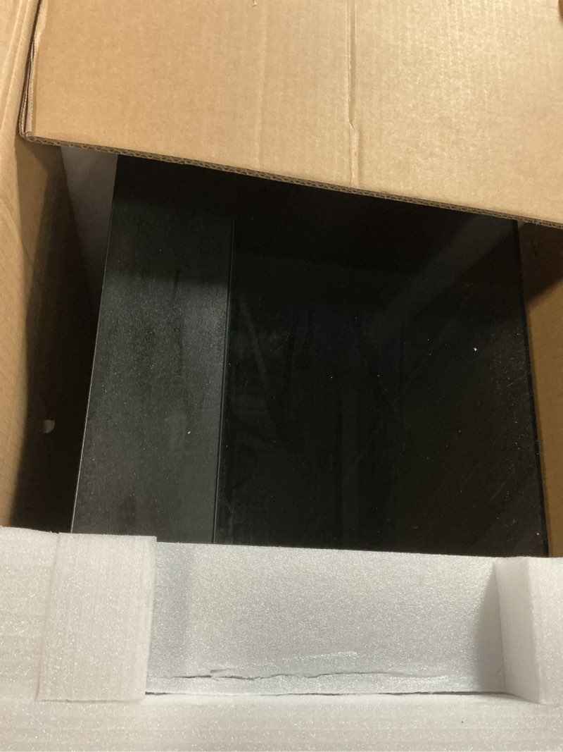 Condition photo showing As Is for antec c8, fans not included, rtx 40 compatible, dual-chamber, tooless design, type-c, 360mm radiator support, seamless tempered glass front & side panels, high airflow full-tower e-atx pc case