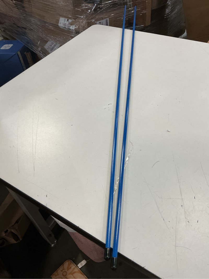 Condition photo showing Good Condition for SuperStroke Golf Alignment Sticks 45" Fiberglass Rods, Full Swing Training Aid Kit, Help's with Posture Correction and Shot Accuracy, Blue (Set of 2) Blue 45